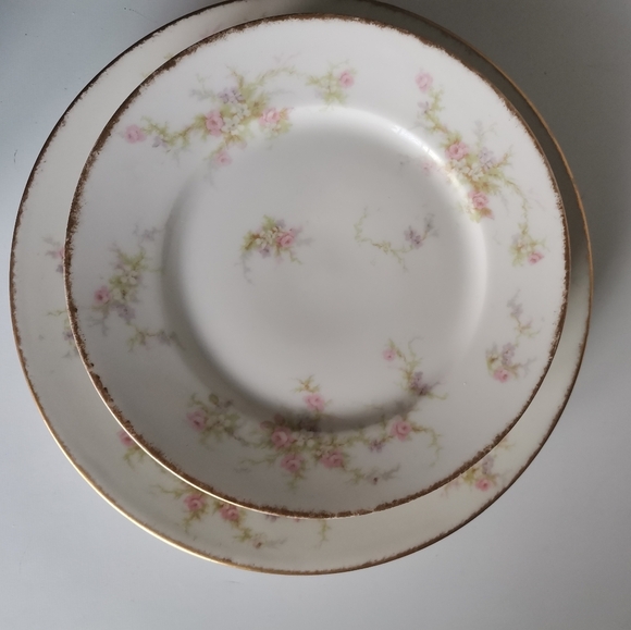 Antique Theodore Haviland Limoges Plates 7 - Picture 2 of 8